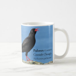 Caneca De Café Cornish Choughs (Palores) Pyrhocorax pyrhocorax