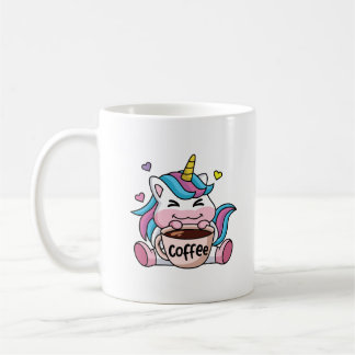 Caneca De Café Corno de cozinha com café