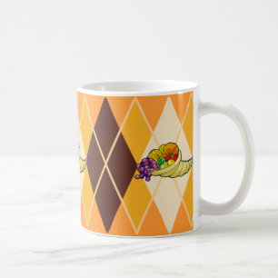 Caneca De Café Cornucopia Argyle