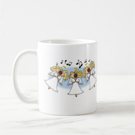 Caneca De Café Coro de Caricatura de Angels Coffee Mug