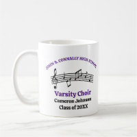 Coro de Segundo grau Roxo Personalizável