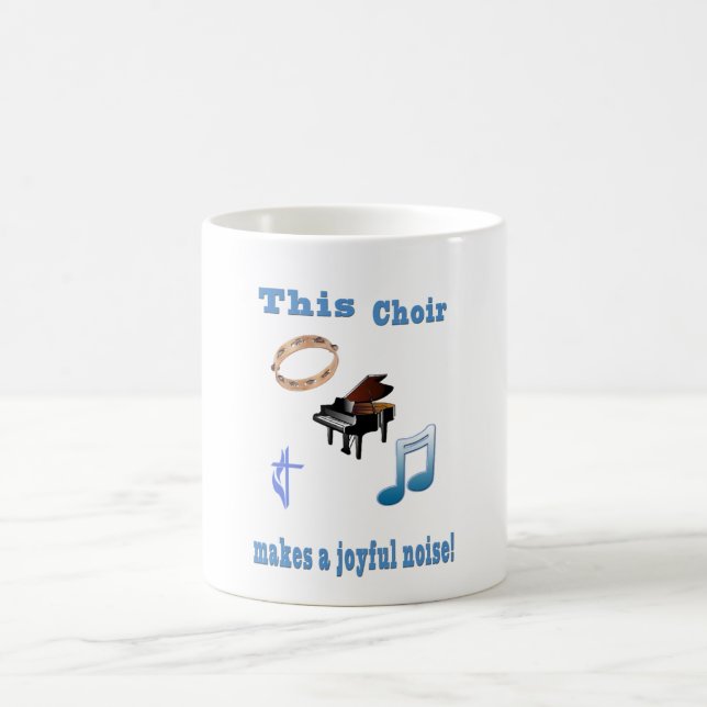 Caneca De Café Coro Joyful Noise (Centro)