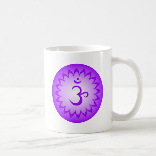 Caneca De Café Coroa Chakra - Sahasrara (Direita)