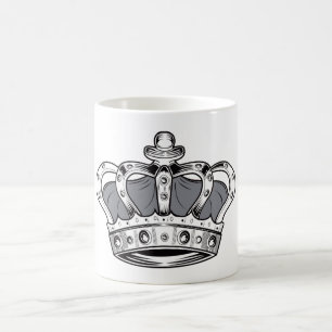 Caneca De Café Coroa - Cinzas