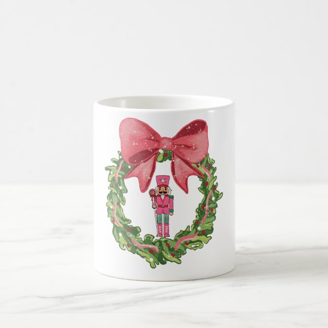 Caneca De Café Coroa de Natal Caprichosa do Quebra-Nozes (Centro)