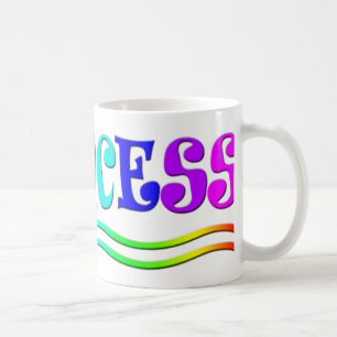 Caneca De Café Coroa de Princesa Arco-íris de Desenho Animado Fof