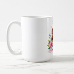 Caneca De Café Coroa de Princesa Menina de Aniversário