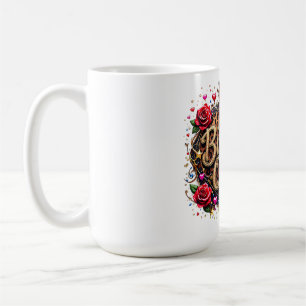 Caneca De Café Coroa de Rainha de Aniversário Glam