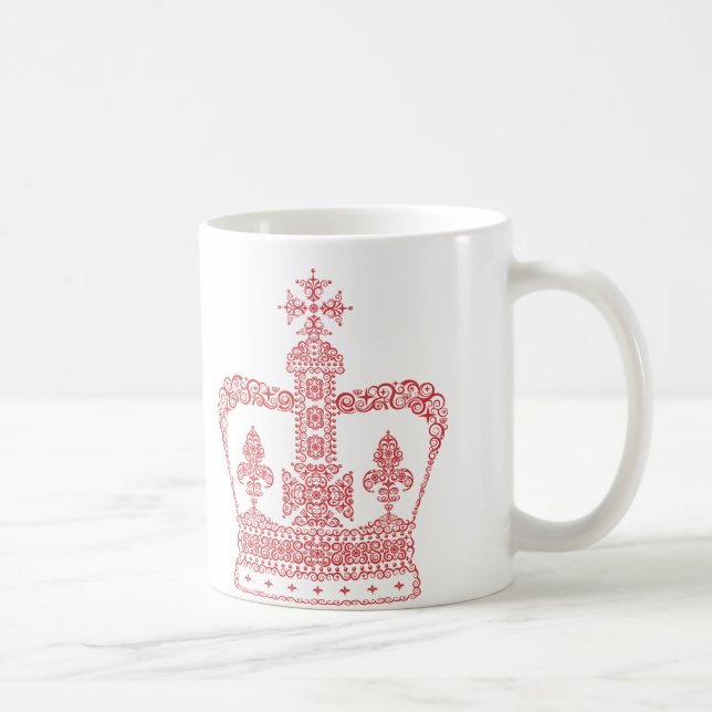 Caneca De Café Coroa de Rei ou Rainha (Direita)