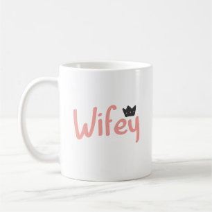 Caneca De Café Coroa de Wifey
