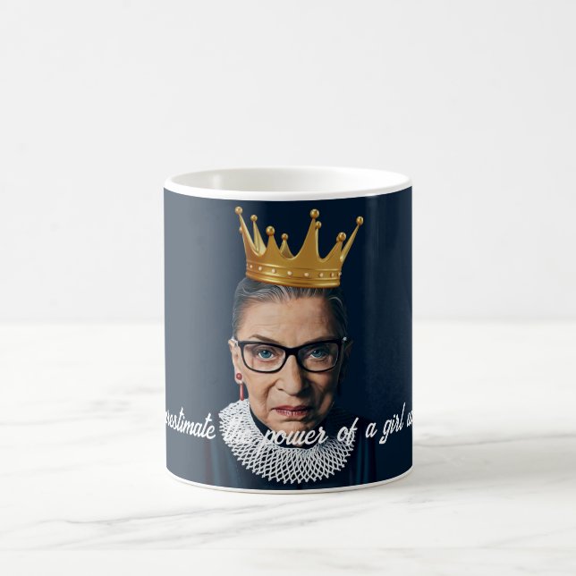 Caneca De Café Coroa Dourada Ruth Bader Ginsburg (Centro)