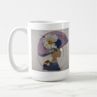 CANECA DE CAFÉ COROA ELEGANTE - LAVANDA