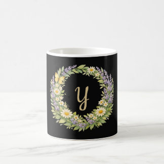 Caneca De Café Coroa Floral Personalizada Dia das Mães