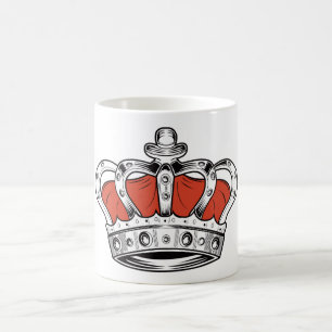 Caneca De Café Coroa - Laranja