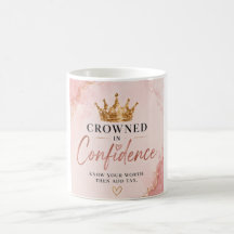 Coroada Com Confiança Inspiradora 