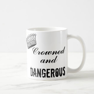 Caneca De Café Coroado e perigoso