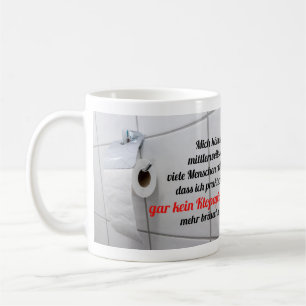 Caneca De Café Corona-Krisen-Humor na Alemanha!