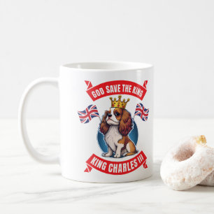 Caneca De Café Coronação Cavalier King Charles