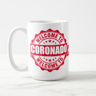 Caneca De Café Coronado de Verão - califórnia