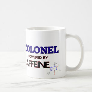 Caneca De Café Coronel Powered pela cafeína