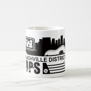 Caneca De Café Corpo de Engenheiros de Nashville OPS Skyline