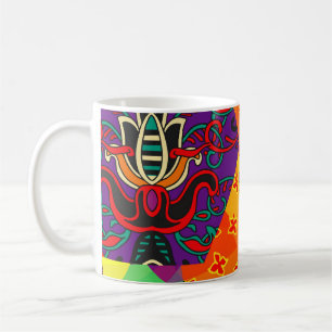Caneca De Café Corpo Festivo Turco Indiano Mandala