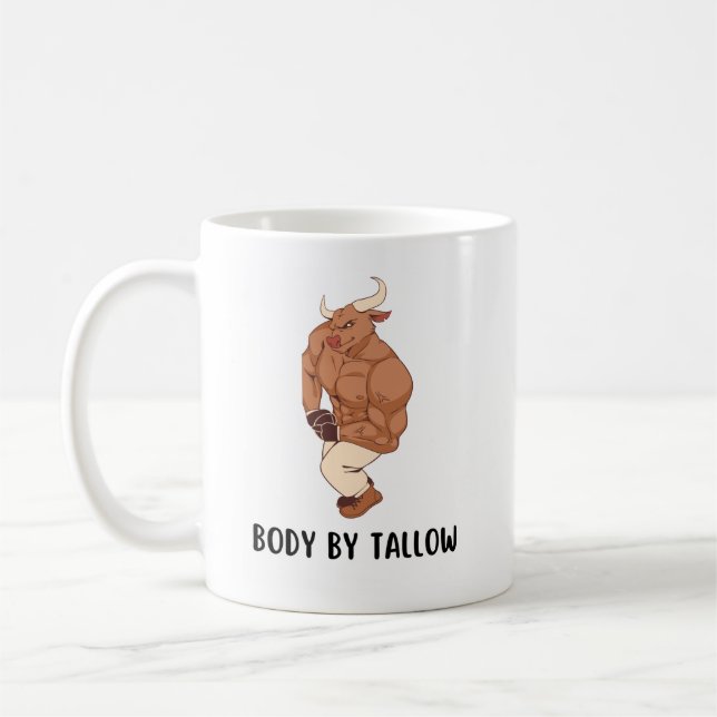 Caneca De Café Corpo por Tallow (Homem) (Esquerda)