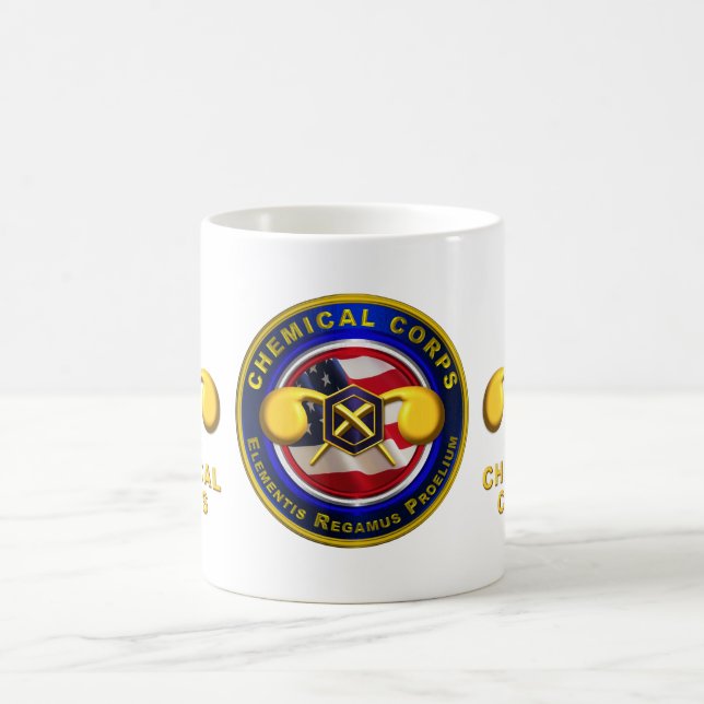 Caneca De Café Corpo Químico Veterano  (Centro)