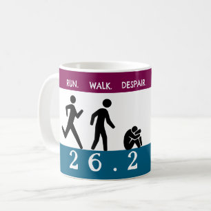 Caneca De Café Corra. Ande. Desespero.