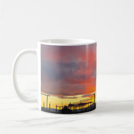Caneca De Café Corral at Sunset Mug