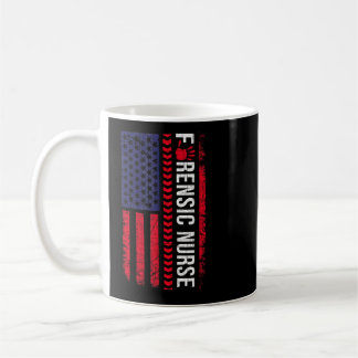 Caneca De Café Correção científica forense Flag Forensics