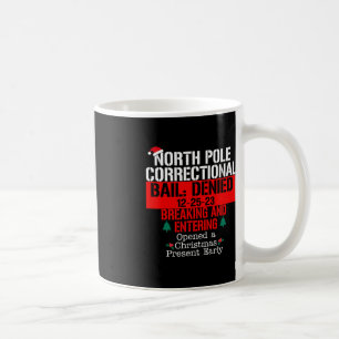 Caneca De Café Correção de fiança do Polo Norte Negada Breaking e