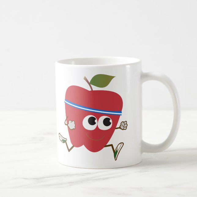 Caneca De Café Corredor de Apple (Direita)