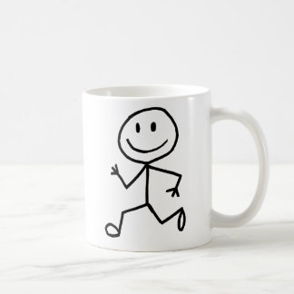Caneca De Café Corredor de Stickman