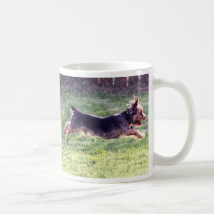 Caneca De Café Corredor do yorkshire terrier