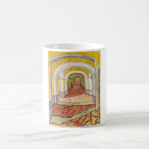 Caneca De Café Corredor no Asilo (por Vincent van Gogh)