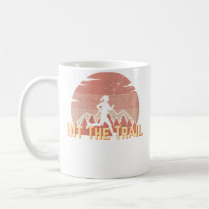 Caneca De Café Corredora de Trilhas Wo Run Feminino Ultra Milha C