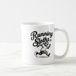 Caneca De Café Correndo Lama Lenta Mas Firme! Adesivo