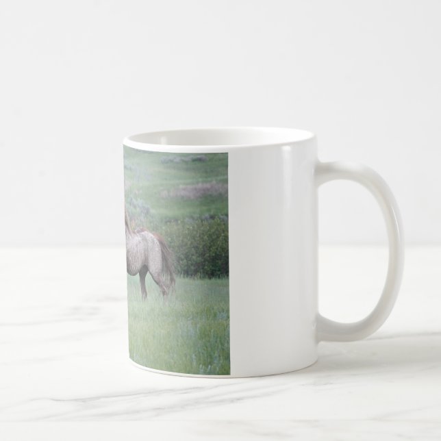 Caneca De Café Correndo selvagem e livre (Direita)