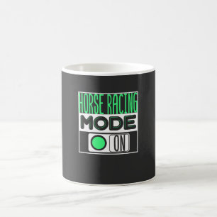 Caneca De Café Corrida de Cavalos