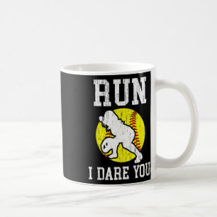 Caneca De Café Corro Eu Desafio Você Garotas Softll Catcher Softl