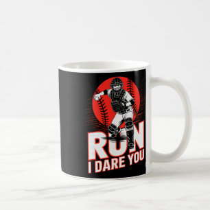 Caneca De Café Corro Eu Ouso Você Vender Receptor Engraçado Vende
