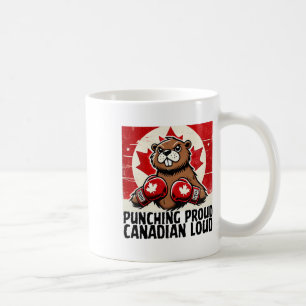 Caneca De Café Corta o Canadá Contra Tarifas Canadianas Beaver B