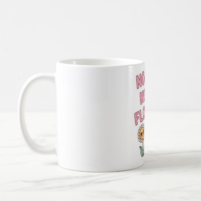 Caneca De Café Corta Sem Chuva Sem Flores Cota Positiva (Esquerda)
