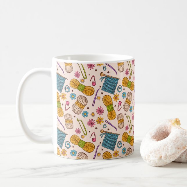 Caneca De Café Cortar Amor (Com Donut)