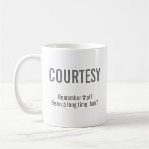 Caneca De Café Cortesia