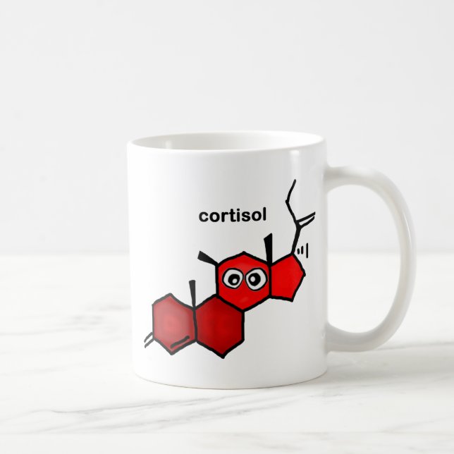 Caneca De Café Cortisol (Direita)