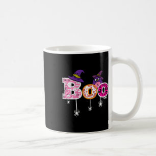 Caneca De Café Coruja-Aranha-Rosa Assusta Assusta-se Halloween Mu
