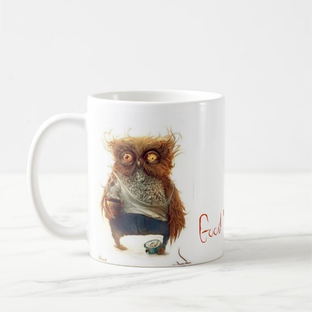 CANECA DE CAFÉ CORUJA BÊBEDA (Esquerda)