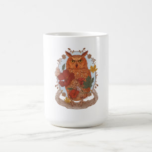 Caneca De Café Coruja da Floresta